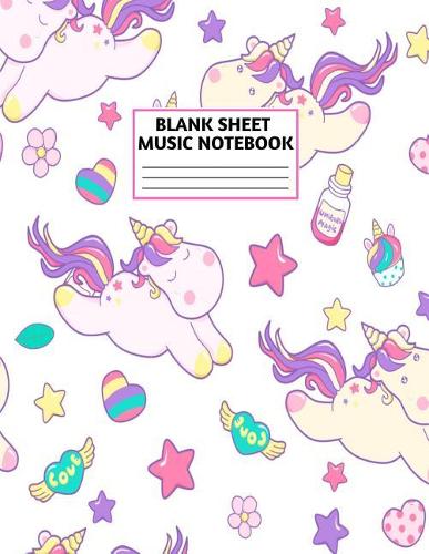 Blank Sheet Music Notebook
