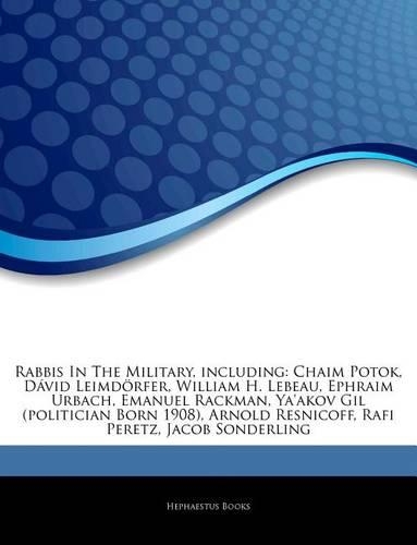 Rabbis in the Military, Including