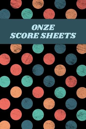 Onze Score Sheets: A pad of scoresheets: Perfect for scorekeeping: Dots pattern cover