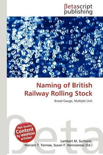 Naming of British Railway Rolling Stock