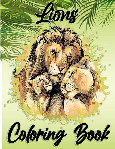 Lions Coloring Book