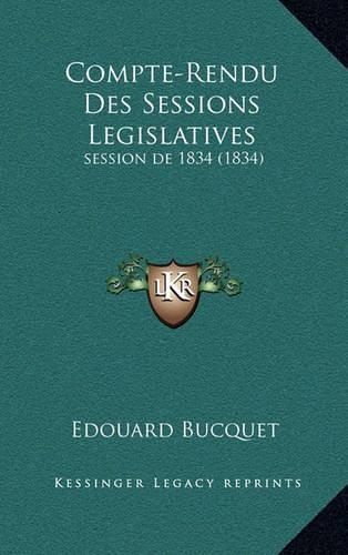 Compte-Rendu Des Sessions Legislatives