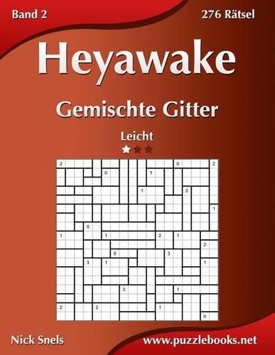 Heyawake Gemischte Gitter - Leicht - Band 2 - 276 Ratsel