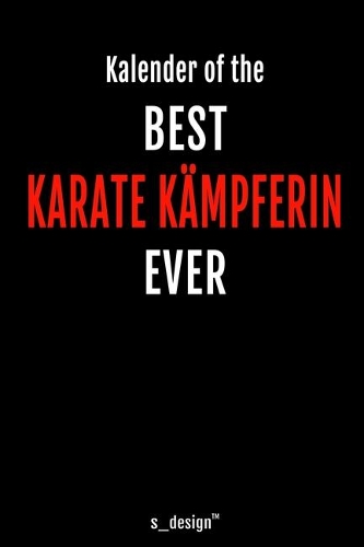 Kalender für Karate Kämpfer / Karate Kämpferin