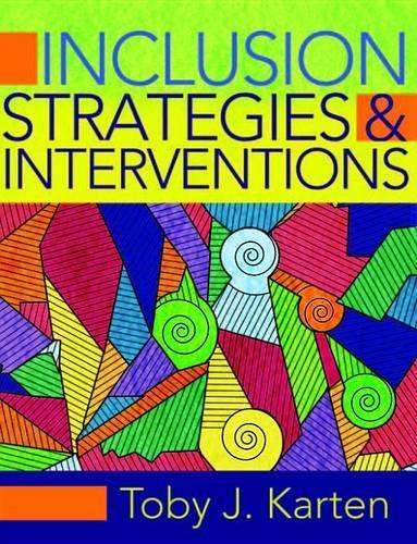 Inclusion Strategies and Interventions