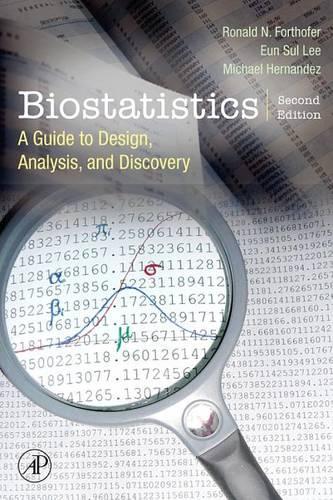 Biostatistics: A Guide to Design, Analysis, and Discovery