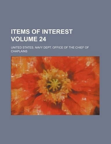 Items of Interest Volume 24: (English)