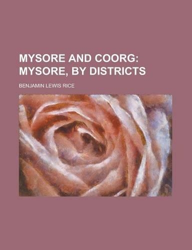 Mysore and Coorg