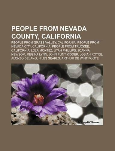 People from Nevada County, California
