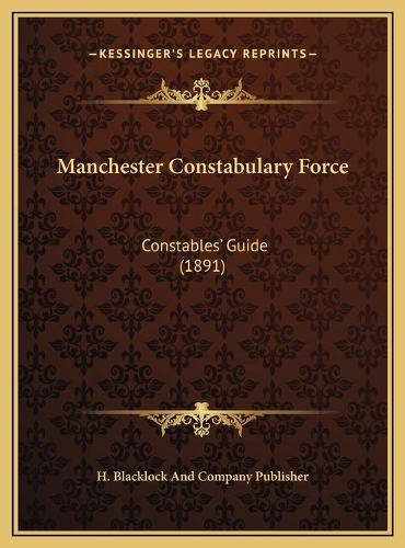 Manchester Constabulary Force