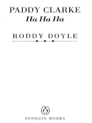 Paddy Clarke Ha Ha Ha