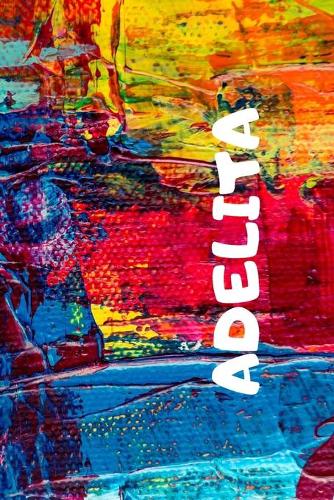 Adelita: Squared 120-sheet exercise book, size 6x9, personalized gift