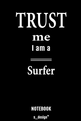 Notebook for Surfers / Surfer: awesome handy Note Book [120 blank lined ruled pages]