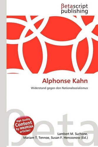 Alphonse Kahn: (German)