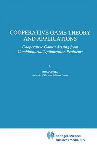 Cooperative Game Theory and Applications