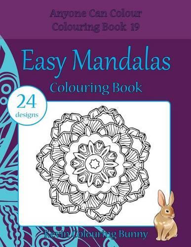 Easy Mandalas Colouring Book