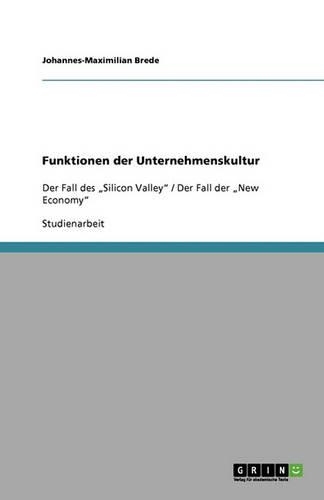 Funktionen der Unternehmenskultur