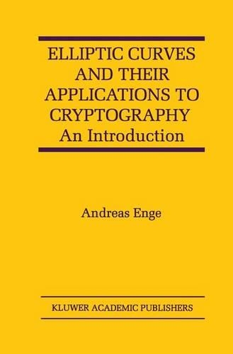 Elliptic Curves and Their Applications to Cryptography: An Introduction