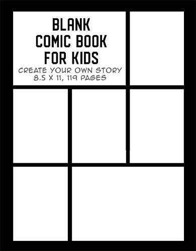 Blank Comic Book for Kids