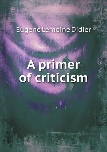 A primer of criticism