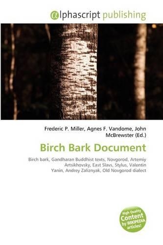 Birch Bark Document