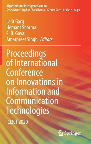 Proceedings of International Conference on Innovations in Information and Communication Technologies: Ici2ct 2020(Algorithms for Intelligent Systems)