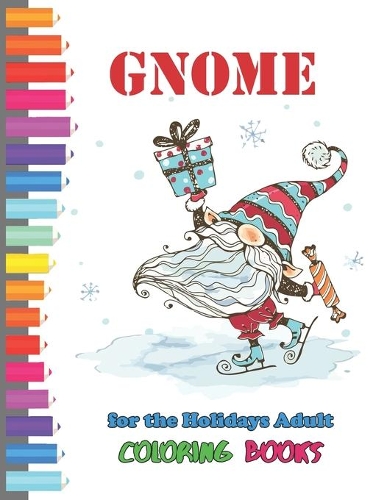 gnome for the Holidays Adult coloring books