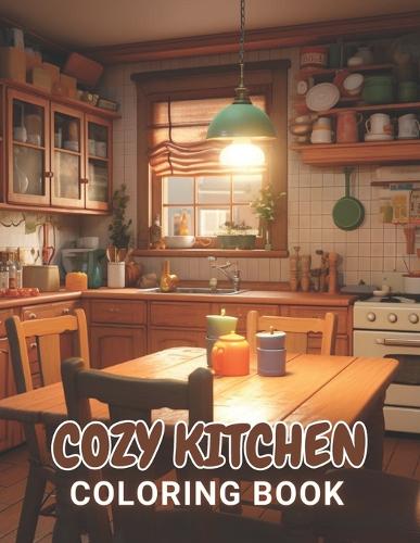 Cozy Kitchen Coloring Book