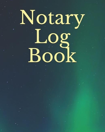 Notary Log Book