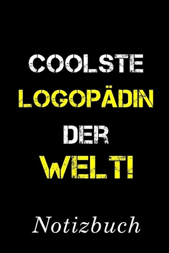 Coolste Logopädin Der Welt Notizbuch
