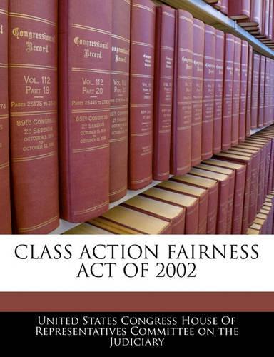 Class Action Fairness Act of 2002