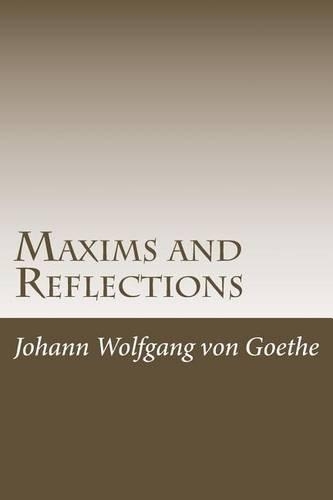 Maxims and Reflections