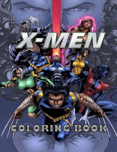 X-MEN coloring book