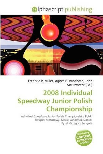 2008 Individual Speedway Junior Polish Championship