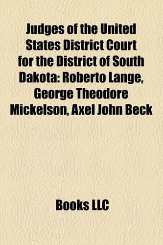 Judges of the United States District Court for the District of South Dakota