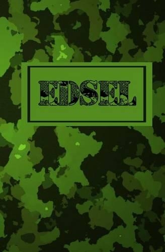 Edsel: Personalized Name Journal(Camo Personal Journal)