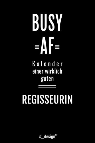 Kalender für Regisseure / Regisseur / Regisseurin