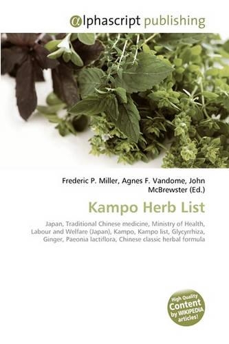 Kampo Herb List