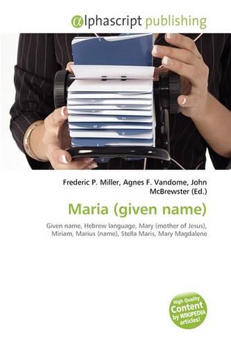 Maria (Given Name
