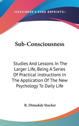 Sub-Consciousness