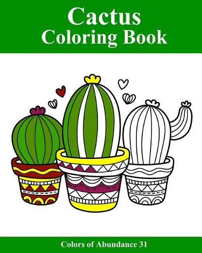 Cactus Coloring Book