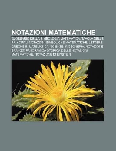 Notazioni Matematiche