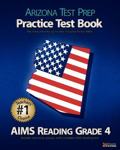 Arizona Test Prep Practice Test Book Aims Reading Grade 4
