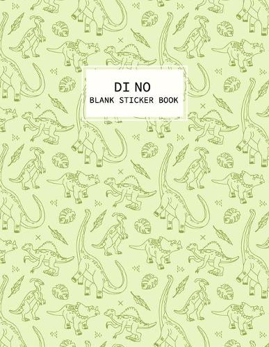Dino Blank Sticker Book