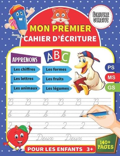 Mon Premier Cahier d'écriture Cursive