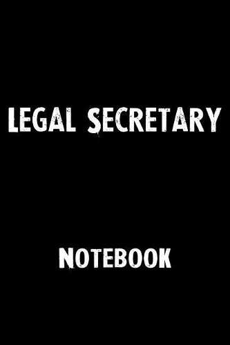 Legal Secretary Notebook