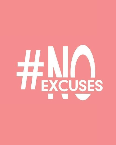 #noexcuses