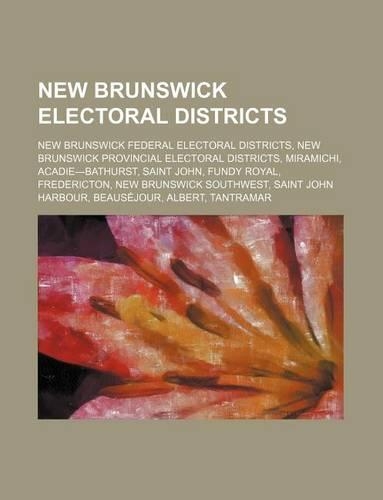 New Brunswick Electoral Districts