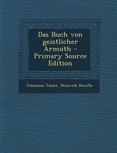 Das Buch Von Geistlicher Armuth