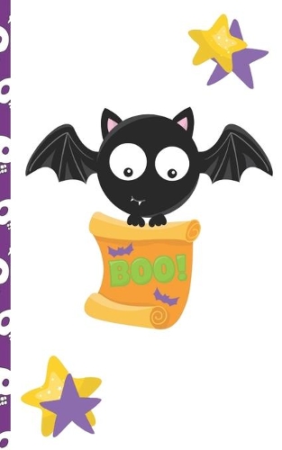 Halloween Journal: Boo! 5 x 8 inch 120 Pages Dot Grid Journal Diary Notebook for Adults and Kids who love Halloween, Harvest and Autumn